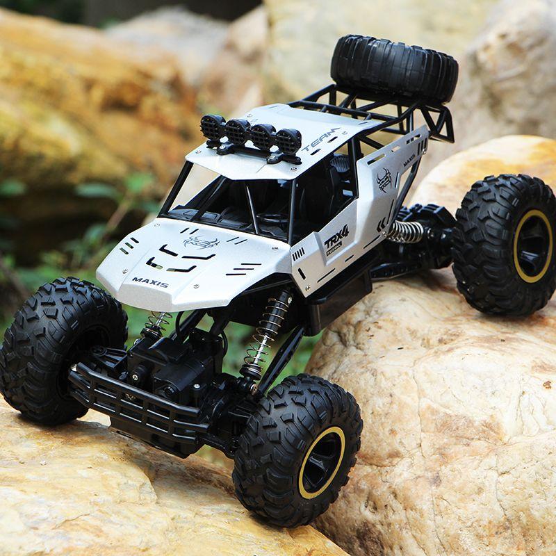 RC 37cm 4WD Large Remote Control Cars Rock Crawler Monster Truck Kids Toy Gift