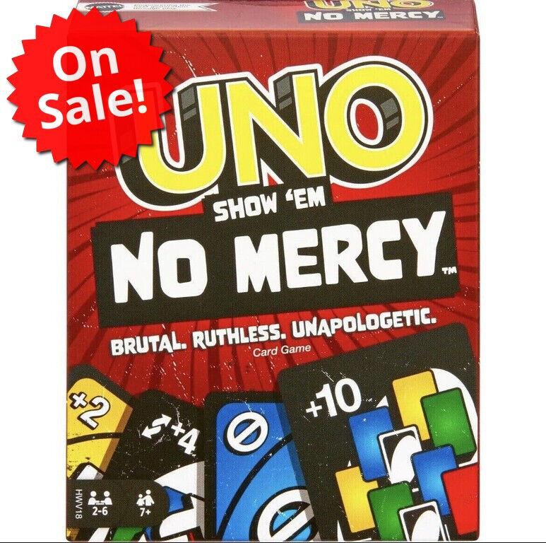 NEW Mattel's UNO Show 'em No Mercy Card Game - Fast Shipping - TikTok