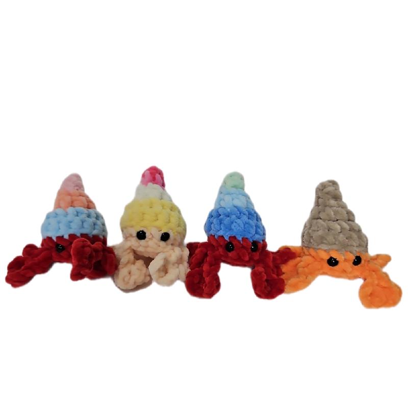 Crochet Hermit Crabs