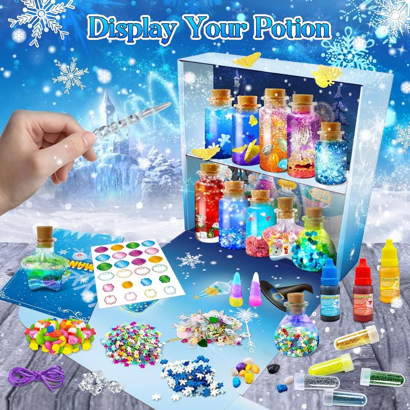 Potion Making Kit for Kids, 20 Bottles Wizard Potion, Potion Crafts Kits Christmas Birthday Gifts for Girls Boys