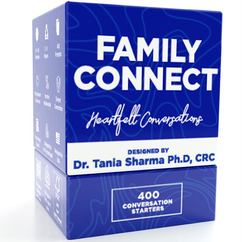 Life Sutra Family Connect - 400 Conversation Starters, Fun Games for Kid, Teens & Adults - Get to Know Each Other Better, Ideal for Game Night & Road Trips cards