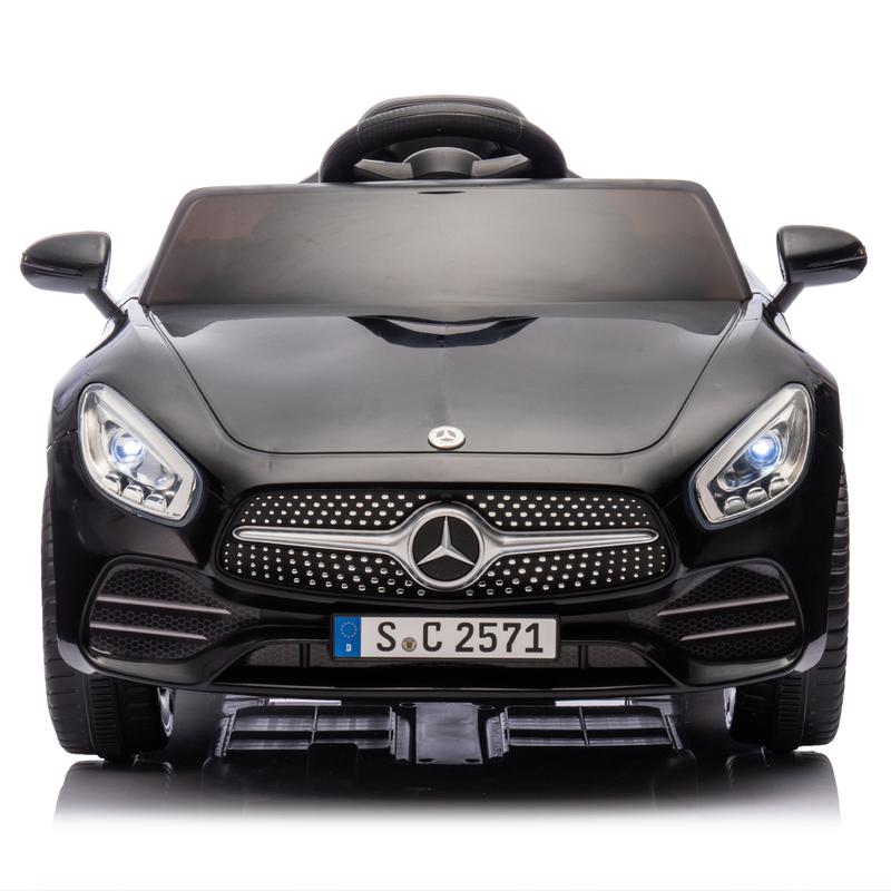 Licensed Mercedes-Benz CLS 350,12V Kids Ride On Toy Car w Parents Control,2wd,Four-wheel suspension,Music,Bluetooth,LED Light,USB,Power display,Volume adjustment,Speeds 1.24-3.11MPH for Kids Aged 2-4.