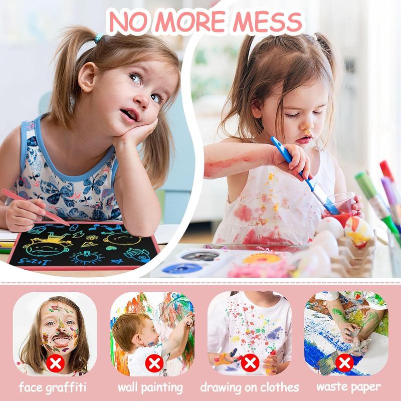 LCD Writing Tablet for , 20 Inch Rechargeable Drawing Board,  Educational Travel Toys, Christmas Birthday Gift for 3 4 5 6 7 8 9 Year Old Girls Boy