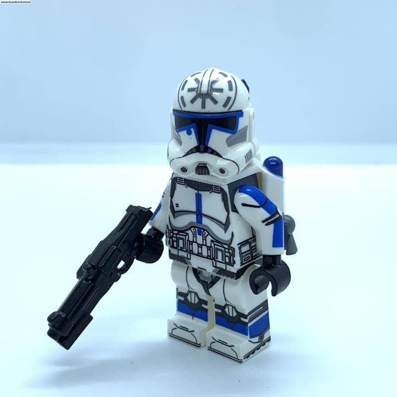 501st ARC Trooper Minifigures Star Clone Wars Clone Troopers Fives Echo Tup Hardcase Jesse Kix Dogma