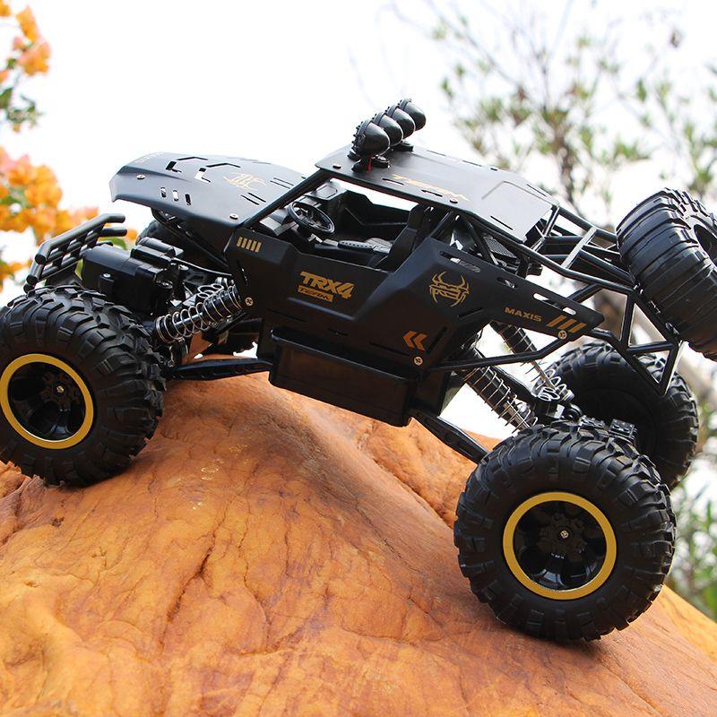 RC 37cm 4WD Large Remote Control Cars Rock Crawler Monster Truck Kids Toy Gift