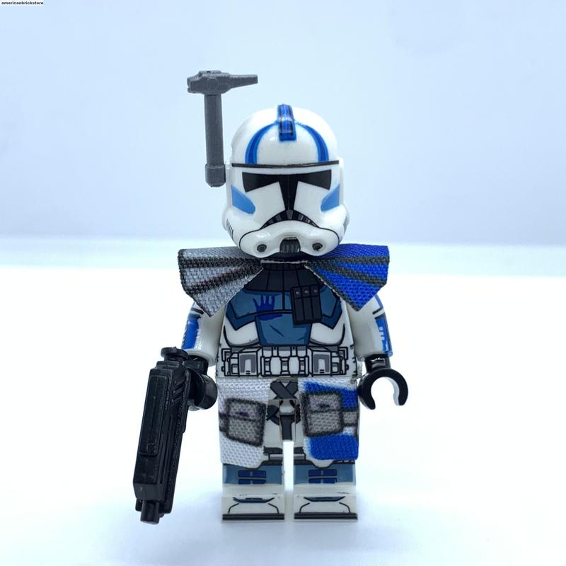 501st ARC Trooper Minifigures Star Clone Wars Clone Troopers Fives Echo Tup Hardcase Jesse Kix Dogma