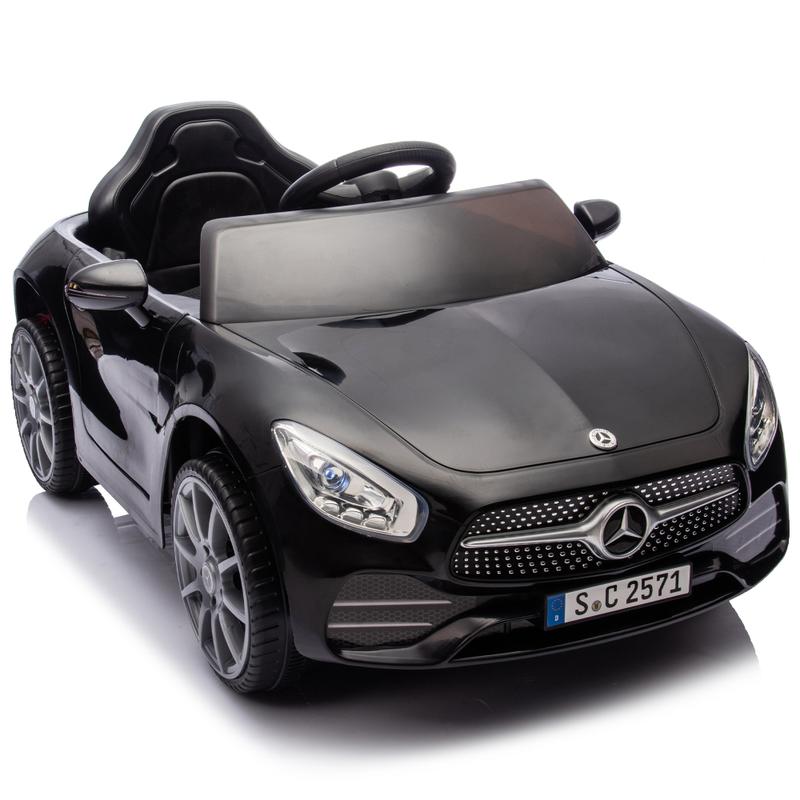 Licensed Mercedes-Benz CLS 350,12V Kids Ride On Toy Car w Parents Control,2wd,Four-wheel suspension,Music,Bluetooth,LED Light,USB,Power display,Volume adjustment,Speeds 1.24-3.11MPH for Kids Aged 2-4.