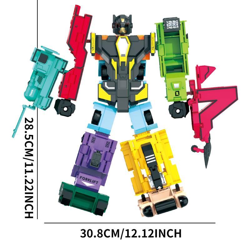 Transform Robot Toy, 0-9 Number Blocks Transform Robot Toy, STEM Learning & Educational Toy, Birthday Gift for Teens