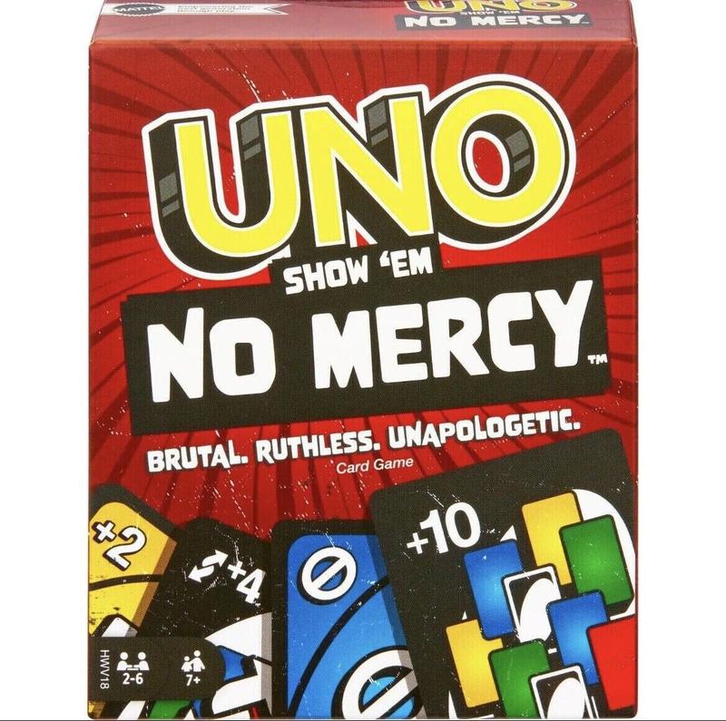 NEW Mattel's UNO Show 'em No Mercy Card Game - Fast Shipping - TikTok