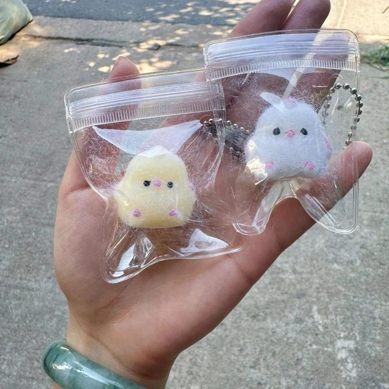 5pcs cute chicken toy cartoon animal slow rebound toy Children girls Gift Christmas pendant Gift Home decoration