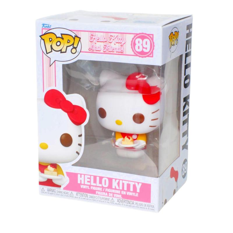 Funko Pop! Hello Kitty and Friends - Hello Kitty #89，Vinyl Figure，with Clear Pop Protector，