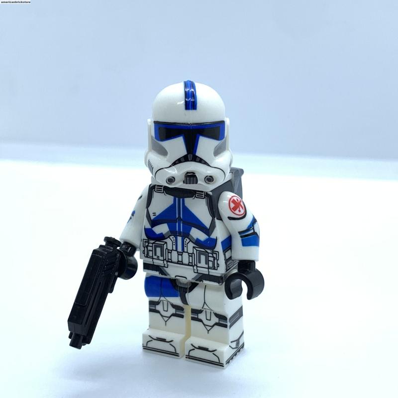 501st ARC Trooper Minifigures Star Clone Wars Clone Troopers Fives Echo Tup Hardcase Jesse Kix Dogma