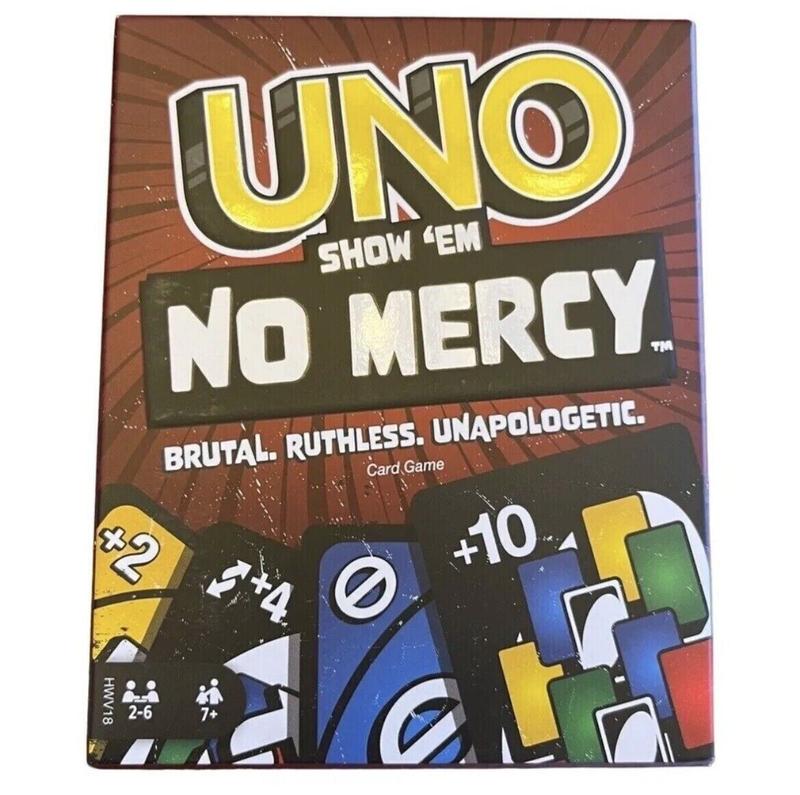 NEW Mattel's UNO Show 'em No Mercy Card Game - Fast Shipping - TikTok