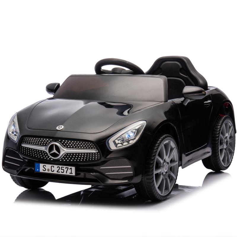 Licensed Mercedes-Benz CLS 350,12V Kids Ride On Toy Car w Parents Control,2wd,Four-wheel suspension,Music,Bluetooth,LED Light,USB,Power display,Volume adjustment,Speeds 1.24-3.11MPH for Kids Aged 2-4.