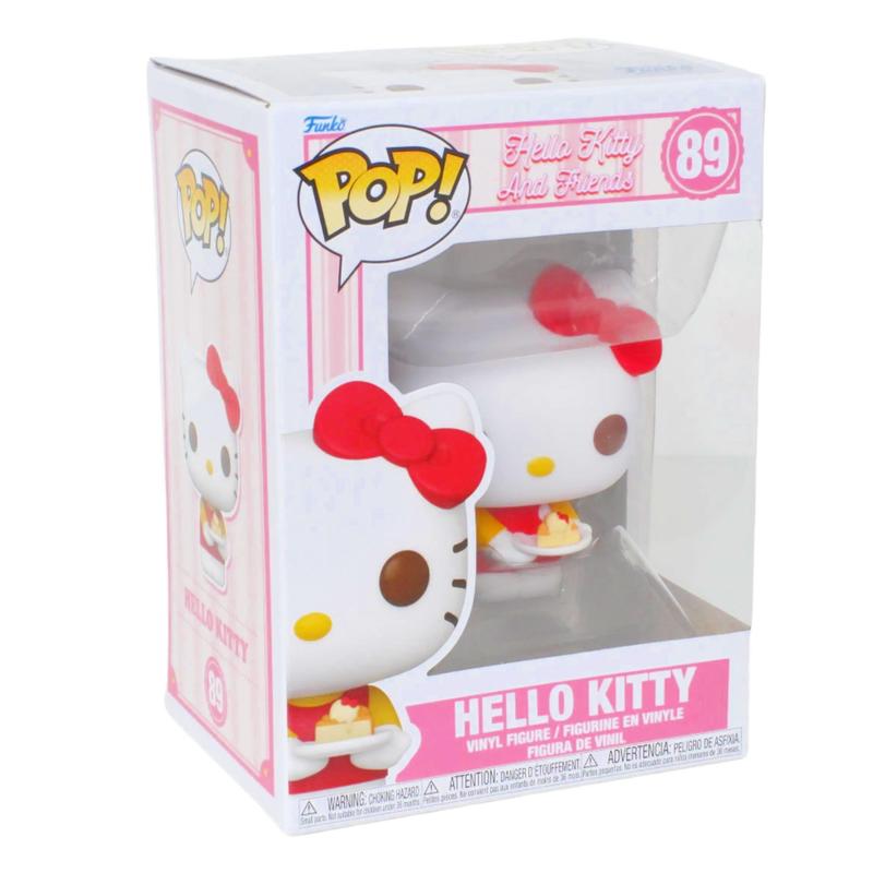 Funko Pop! Hello Kitty and Friends - Hello Kitty #89，Vinyl Figure，with Clear Pop Protector，