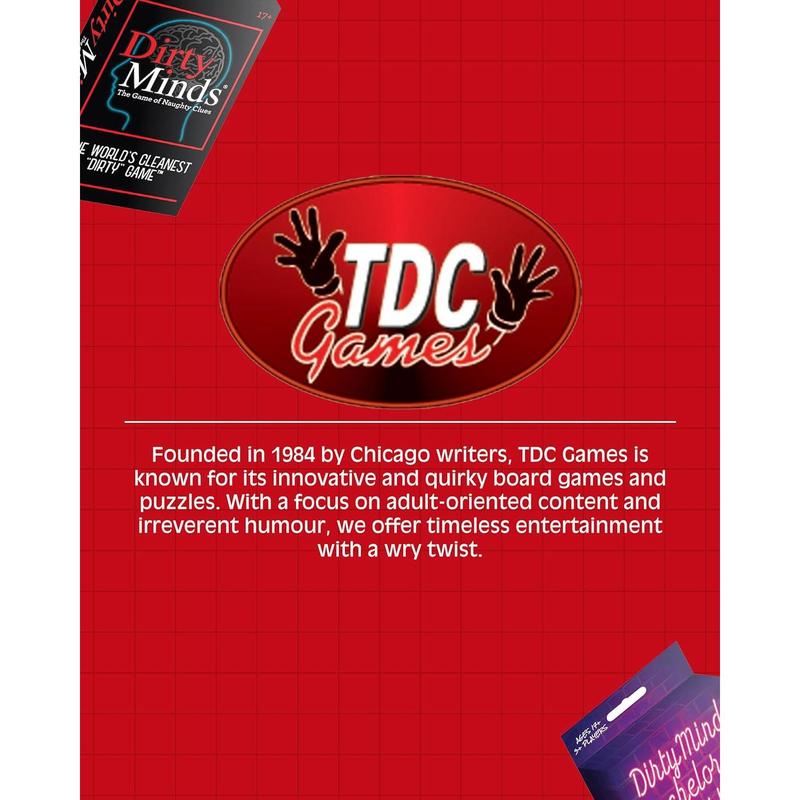 TDC Games Travel Dirty Minds - Funny Card Games for Adults, Hilarious Party Games for Game Night, Couples Games, Date Night