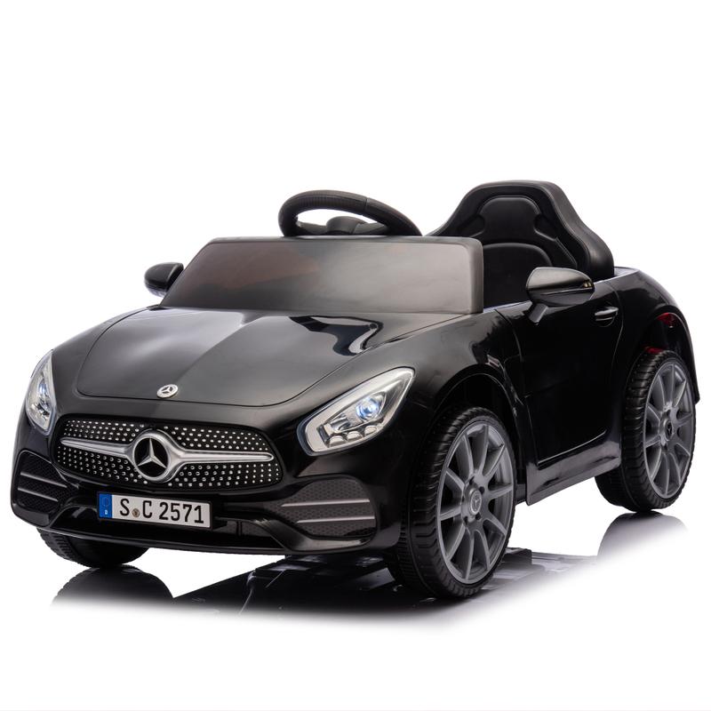 Licensed Mercedes-Benz CLS 350,12V Kids Ride On Toy Car w Parents Control,2wd,Four-wheel suspension,Music,Bluetooth,LED Light,USB,Power display,Volume adjustment,Speeds 1.24-3.11MPH for Kids Aged 2-4.