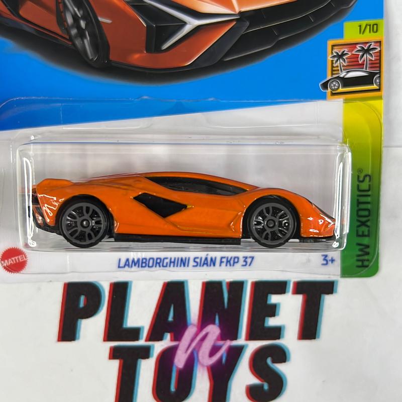 Hot Wheels Lamborghini Sian FKP 37 Diecast Car - Scale 1:64