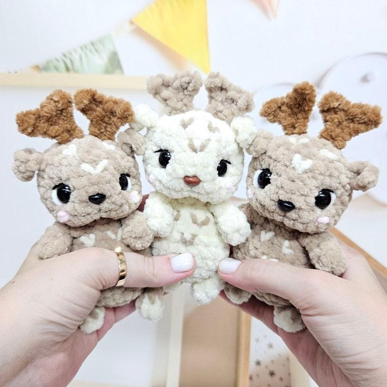 Adorable Handmade Crochet Deer – Perfect Gift for Animal Lovers